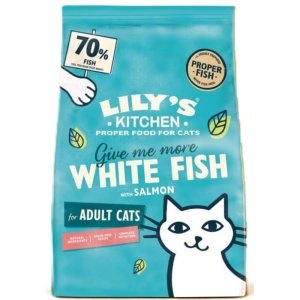 Lily's Kitchen Adult Fabulous Fish and Healthy Herbs Dry Complete Cat Food, 800g