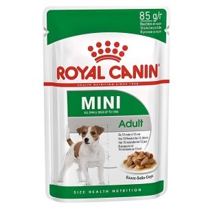 Royal Canin Mini Adult Dog Food Wet Pouches 85g (Pack of 12)