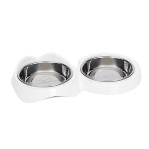 Catit Pixi Double Dish White