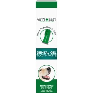 Vet's Best Dental Gel Toothpaste for Dogs | Reduces Plaque & Freshens Breath 100g
