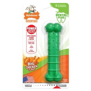 Nylabone Power Chew Textured Dental Chew Toy Chicken Medium - for dogs up to 16kg